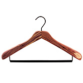 Cintres contour corps avec épaules larges et rail de suspension lot de 10 pièces